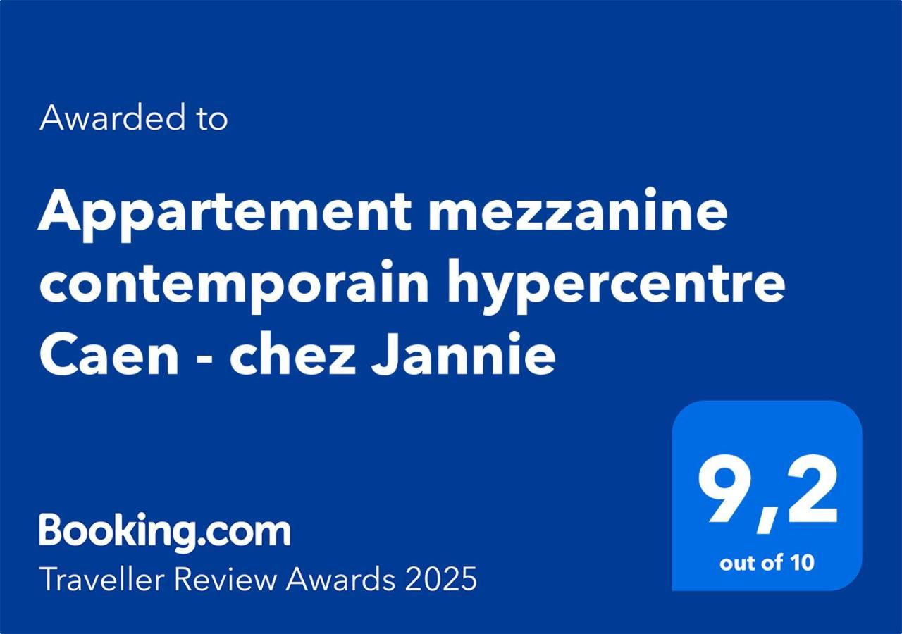 Appartement Mezzanine Contemporain Hypercentre Caen - Chez Jannie エクステリア 写真